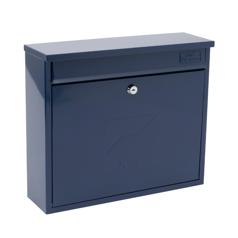 Elegance Post Box - Blue 