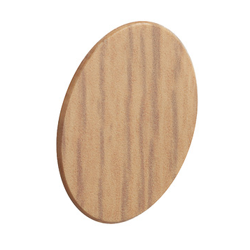 Oak Effect Polyvinyl Cover Cap - Self Adhesive (sheet of 52)