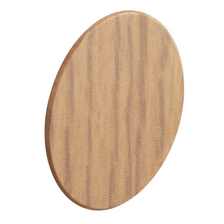 Oak Effect Polyvinyl Cover Cap - Self Adhesive (sheet of 52)