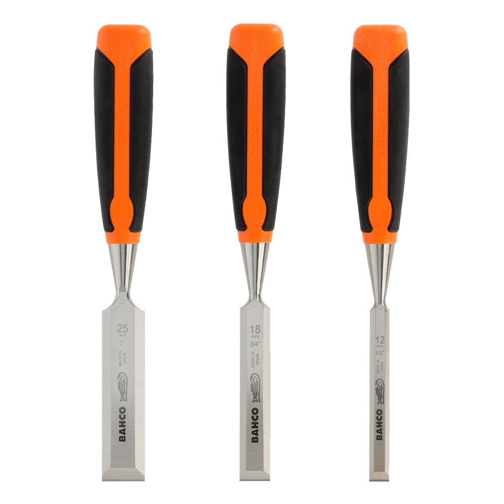 3 Piece Wood Chisel Set (12mm/18mm/25mm)