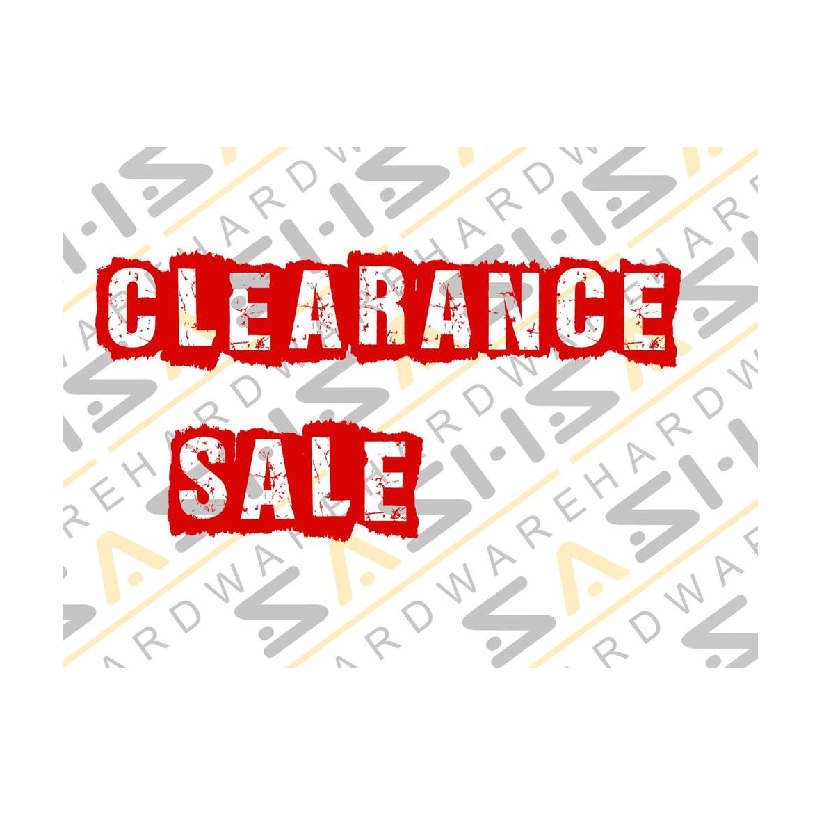 Clearance Sale