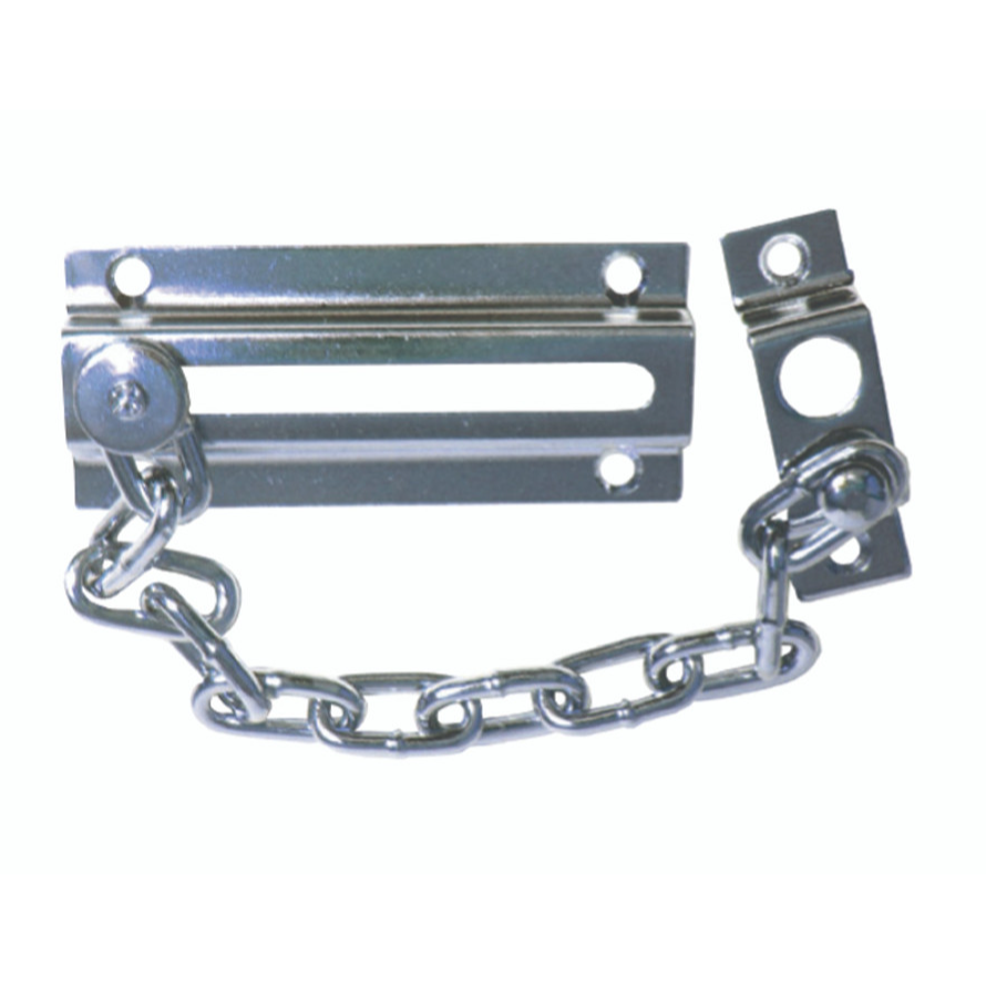 Security Door Chain - CHROME PLATED