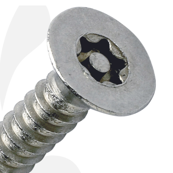 Countersunk Pin Torx Security Screw  - 8 x 1.1/4&quot; (Pack of 50)