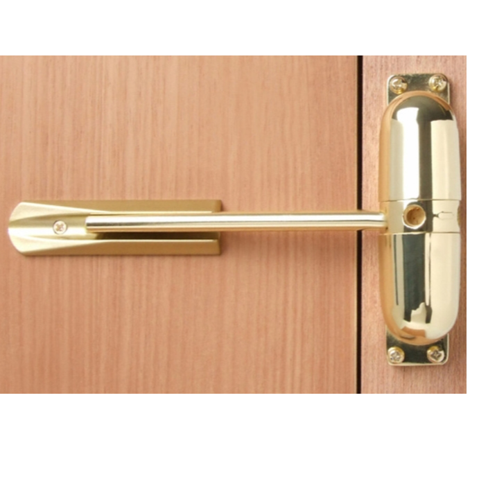 Gibraltar Door Closer Brass