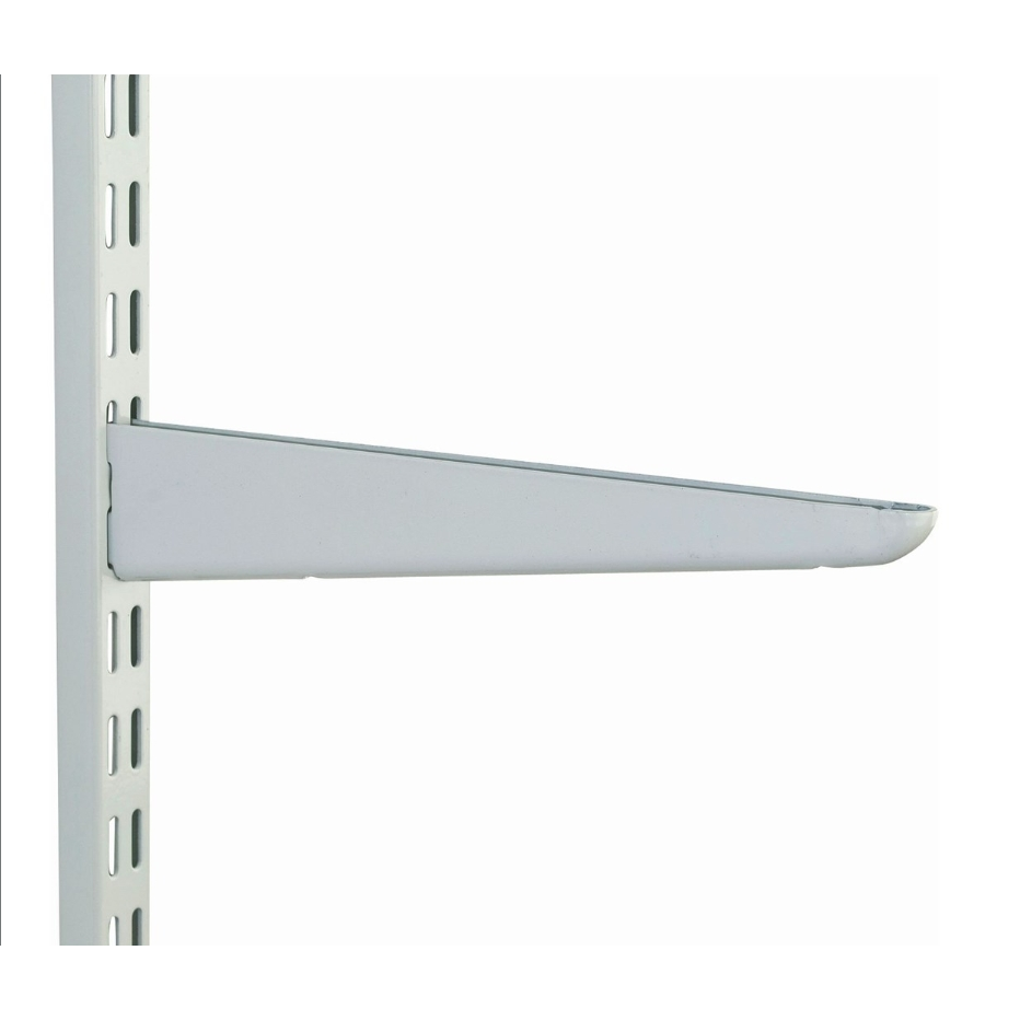 Twin Slot Shelving Bracket 170mm White