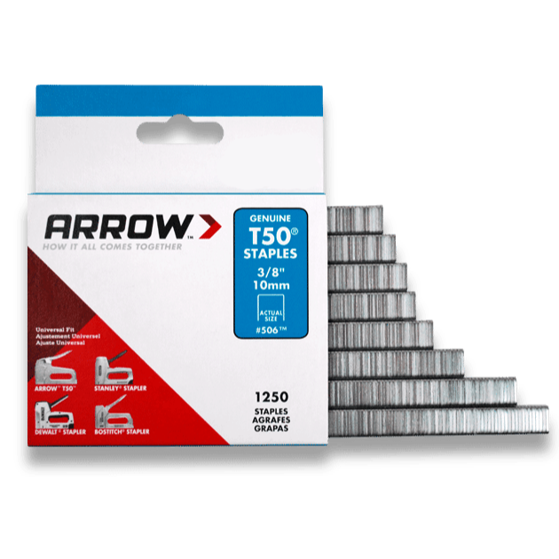 Arrow T50 Staples - 6mm (1250)