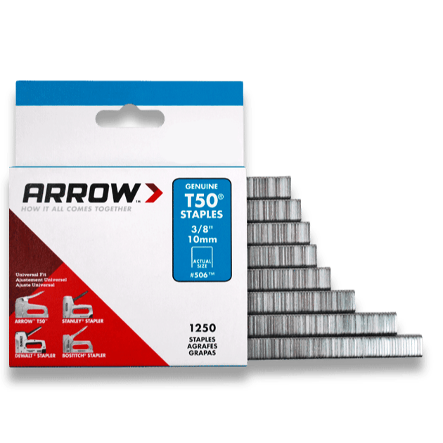 Arrow T50 Staples - 8mm (1250)