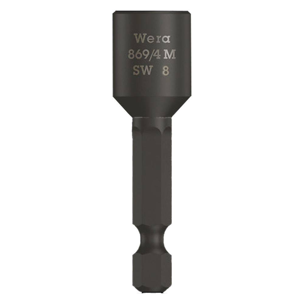 Wera Nut Driver Setting Tool Magnetic 8mm Hex 869/4