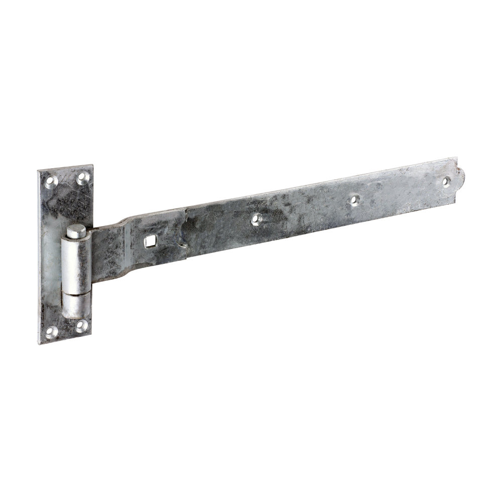 Cranked Hook & Band Gate Hinge 18&quot; (450mm) Galvanised - 1 Pair