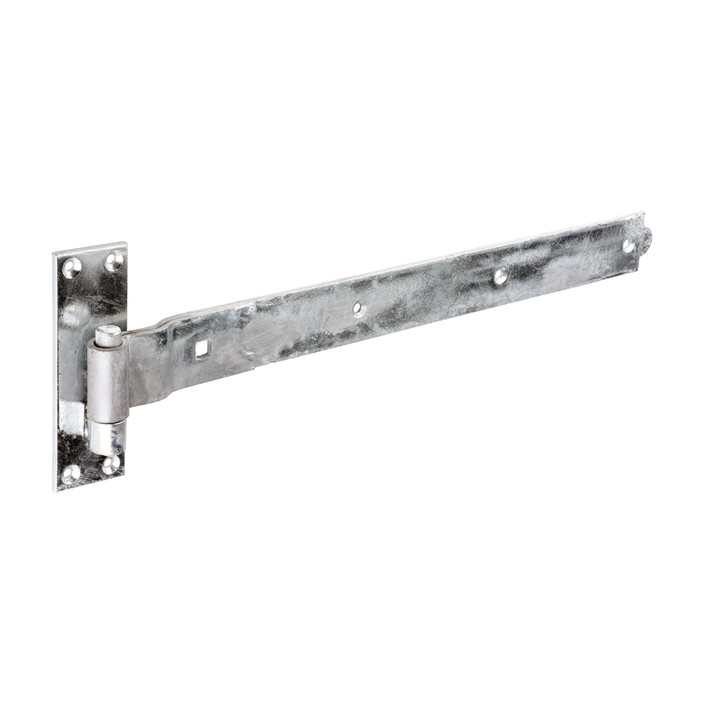 Cranked Hook & Band Gate Hinge 20&quot; (500mm) Galvanised - 1 Pair