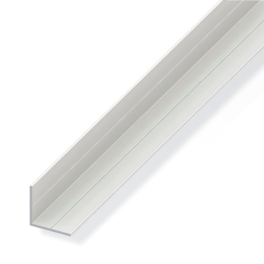 PVC Angle Trim 19.5mm x 19.5mm x 2.5m White