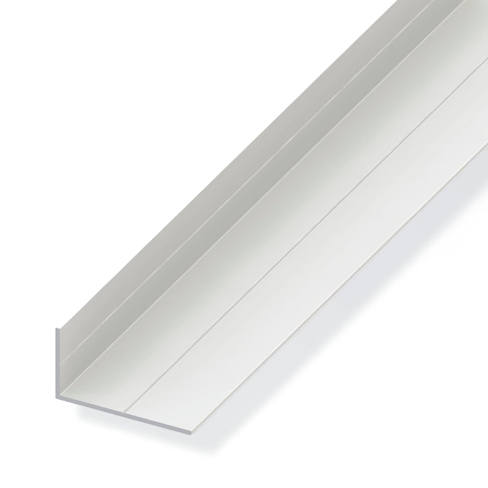 PVC Angle Trim 23mm x 43mm x 2.5m White