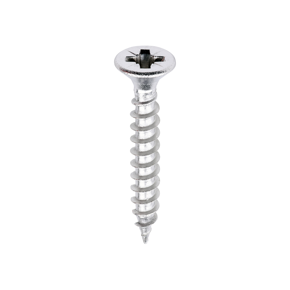 3.5 x 25 Multi-Purpose Woodscrew Box of 200 Stainless Steel