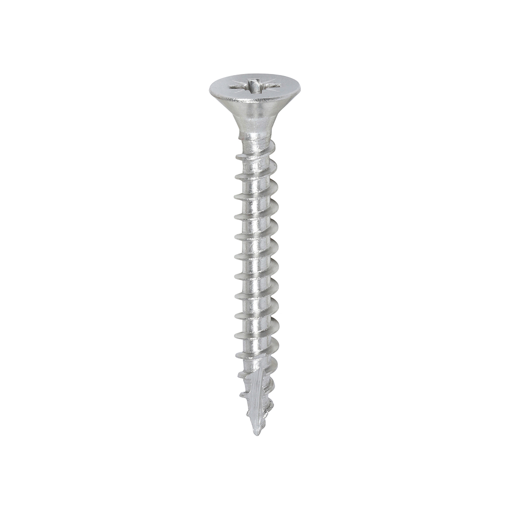 5 x 40 Multi-Purpose Woodscrew Box of 200 Stainless Steel