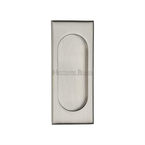 Door Flush Pull Satin Nickel C1850-SN