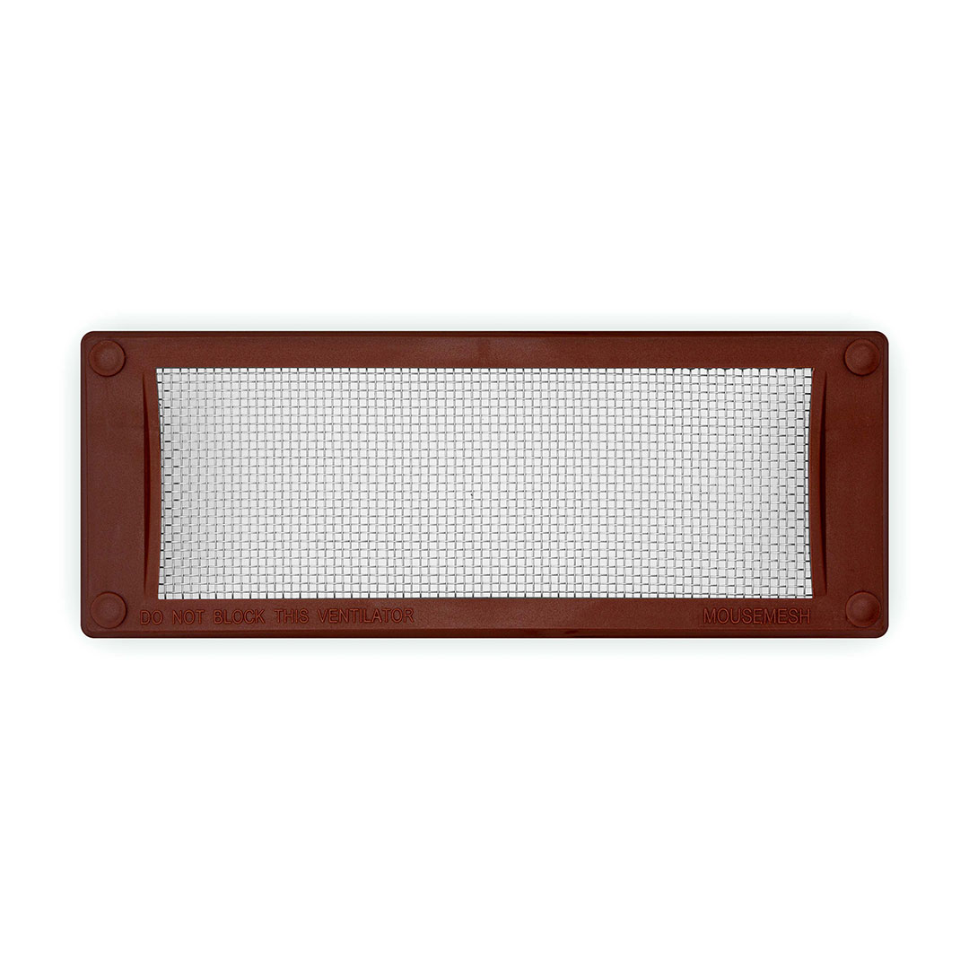 Mouse Mesh Air Brick Vent Cover Brown 254mm x 95mm