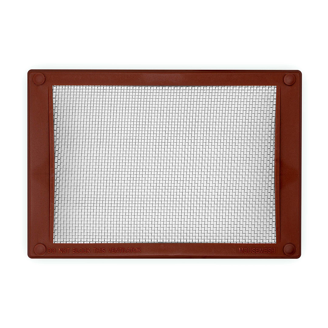Mouse Mesh Air Brick Vent Cover Brown 254mm x 180mm