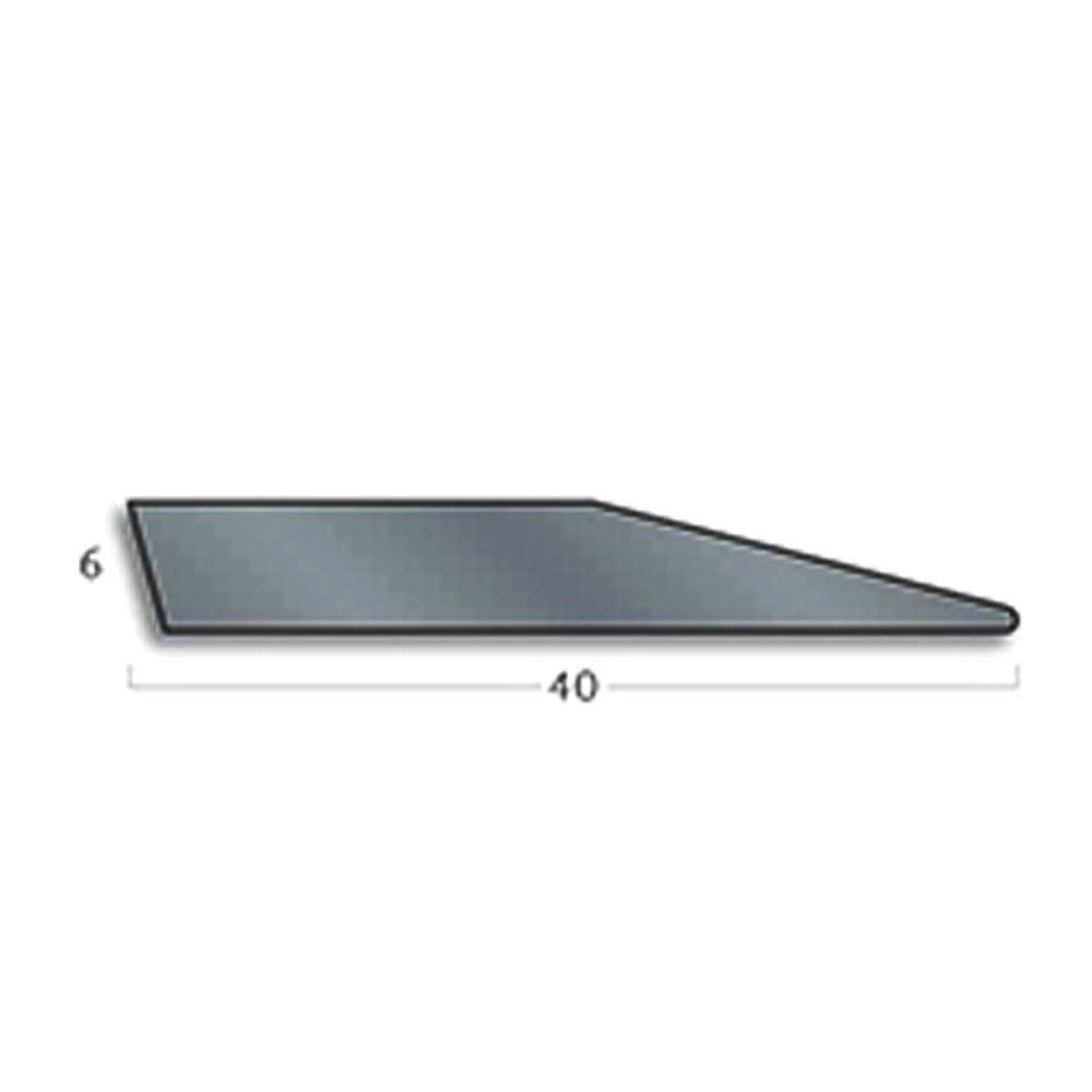 Diminishing Strip 6mm Ramp 2000mm Long