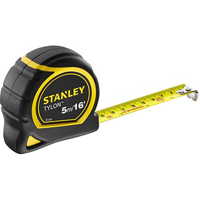 Stanley 5m Tylon Tape Measure 