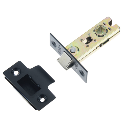 2.5&quot; (64mm) Tubular Mortice Latch Matt Black