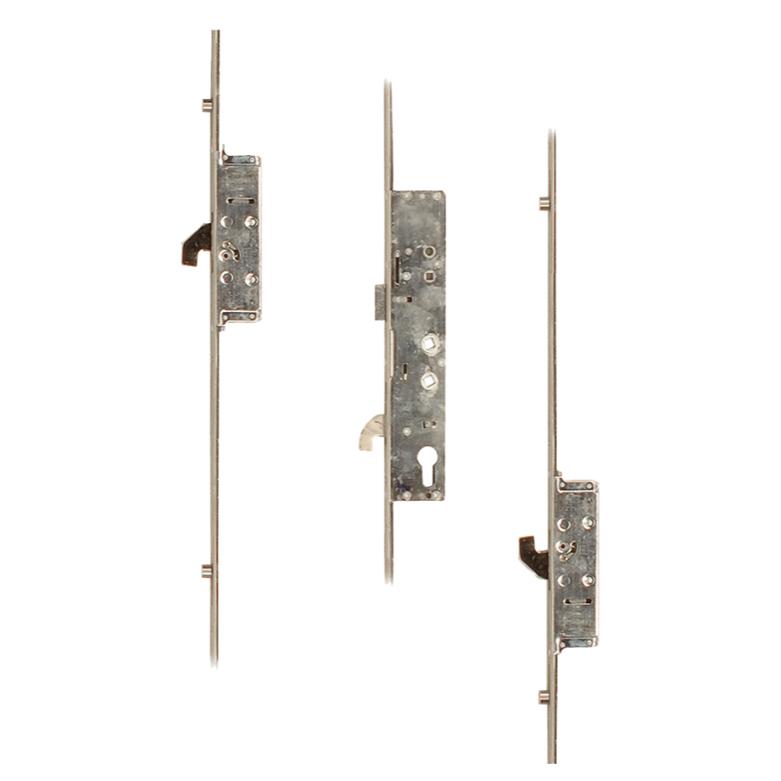 Safeware 7 Multi Point Lock 35/92 3 Hook 4 Roller 16mm Faceplate