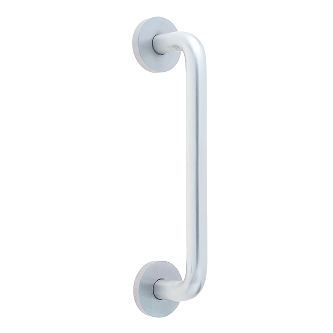 Aluminium D Pull Handle 225mm Face Fix or Bolt Through