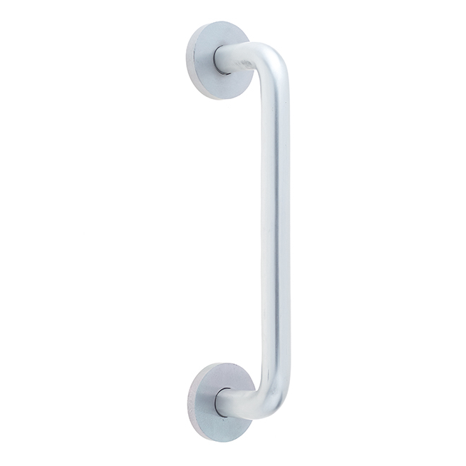 Aluminium D Pull Handle 225mm Face Fix or Bolt Through