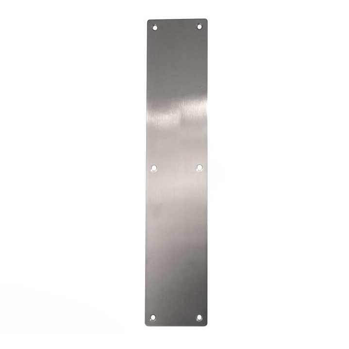 Stainless Steel Finger Push Plate 350mm x 75mm