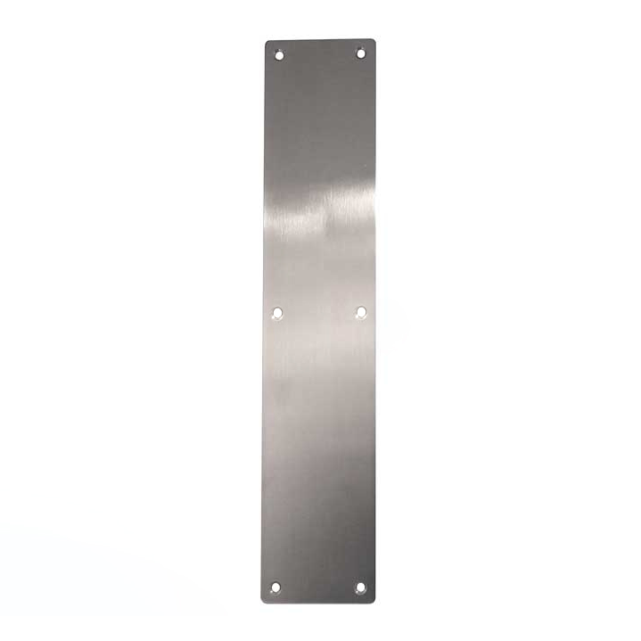 Stainless Steel Finger Push Plate 350mm x 75mm