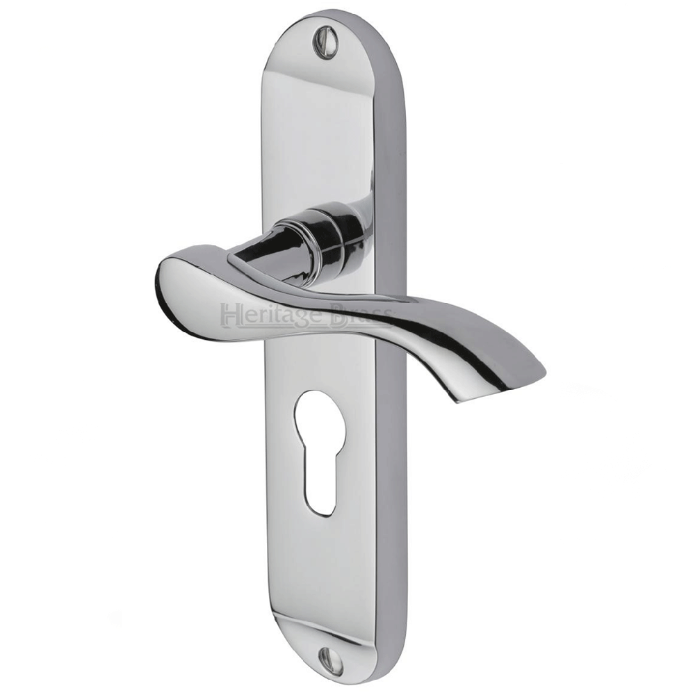 Algarve Handle On Backplate - Various Finishes & Options