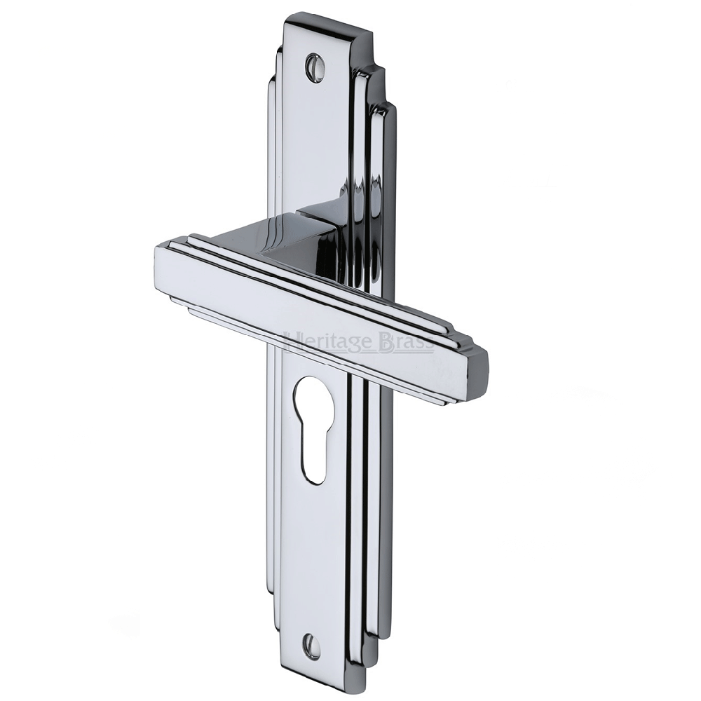 Astoria Handle On Backplate - Various Finishes & Options