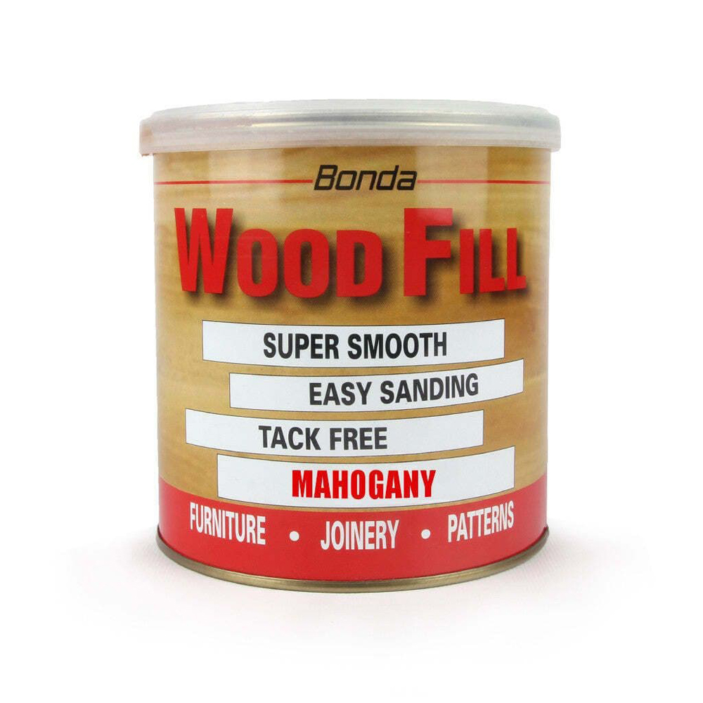 Bonda Wood Fill No.2 Mahogany 1.5kg Tin