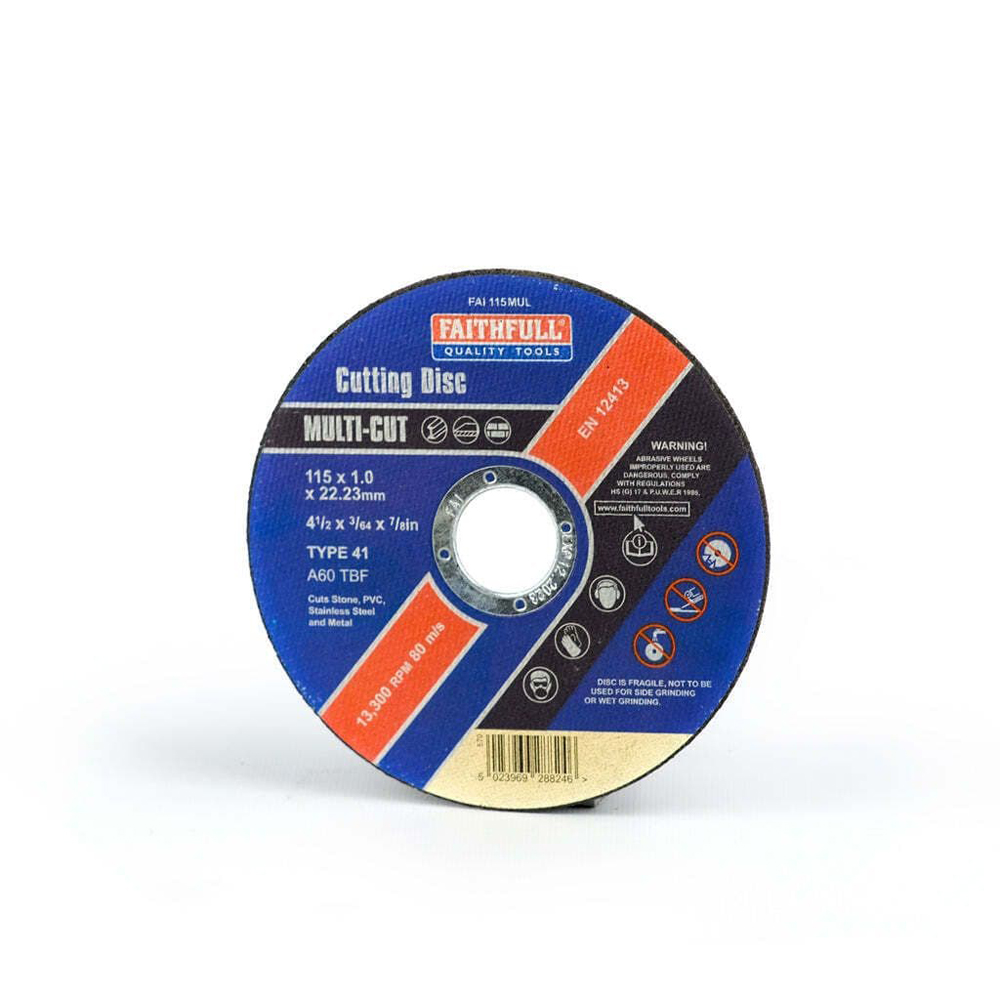 Cutting disc 1mm 115mm diameter