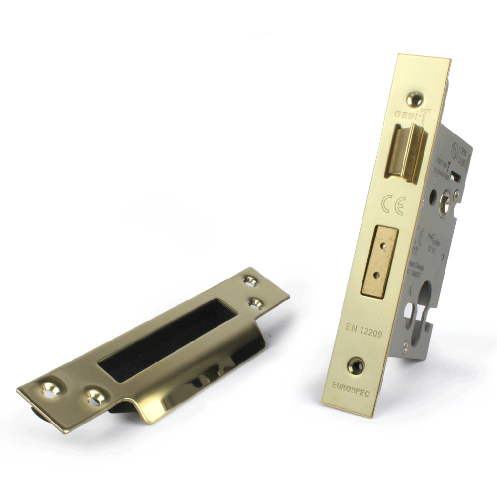 Euro Sashlock Case 2.5&#x22; - Brass