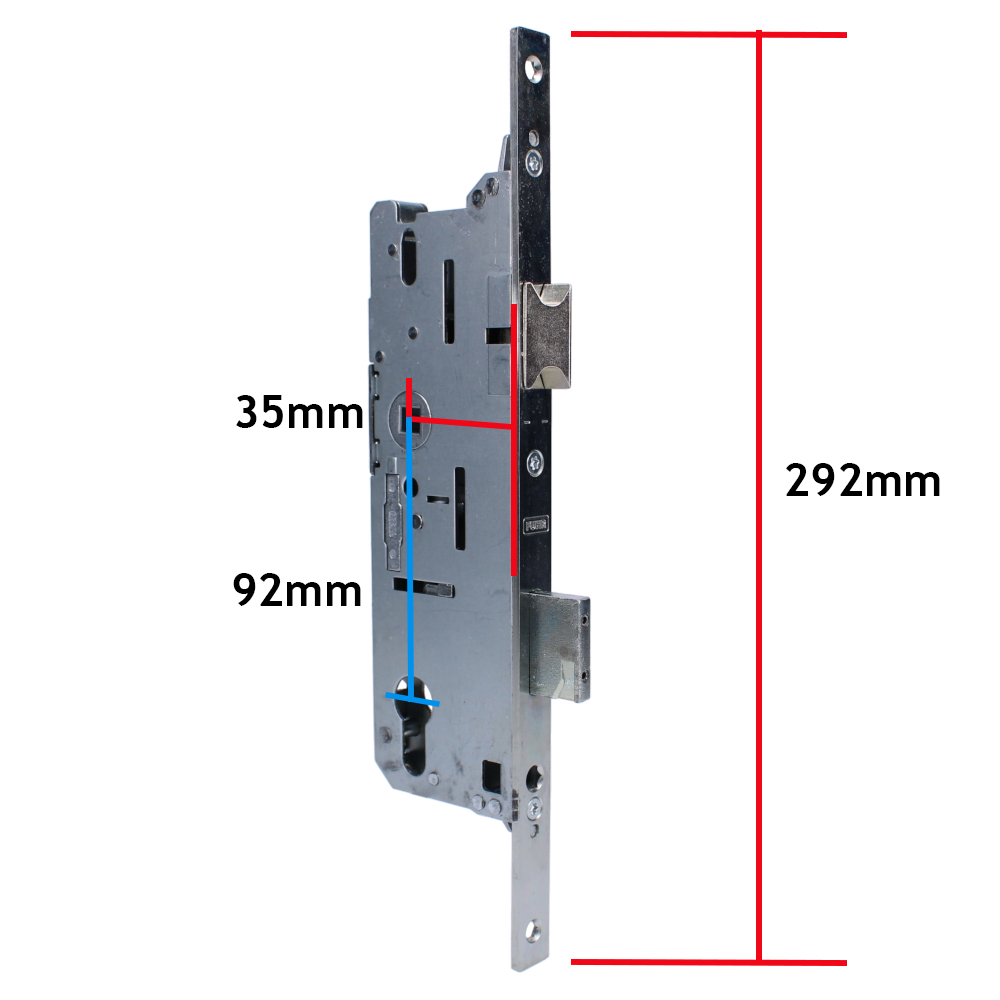 Overnight Fuhr Lock 35mm Backset