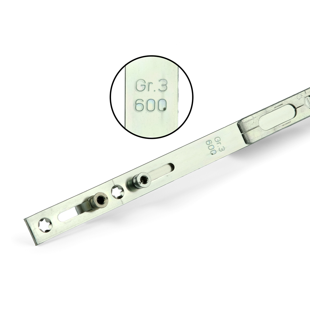 Maco Rail Window Lock Espag Gr.3 600mm 22mm Backset