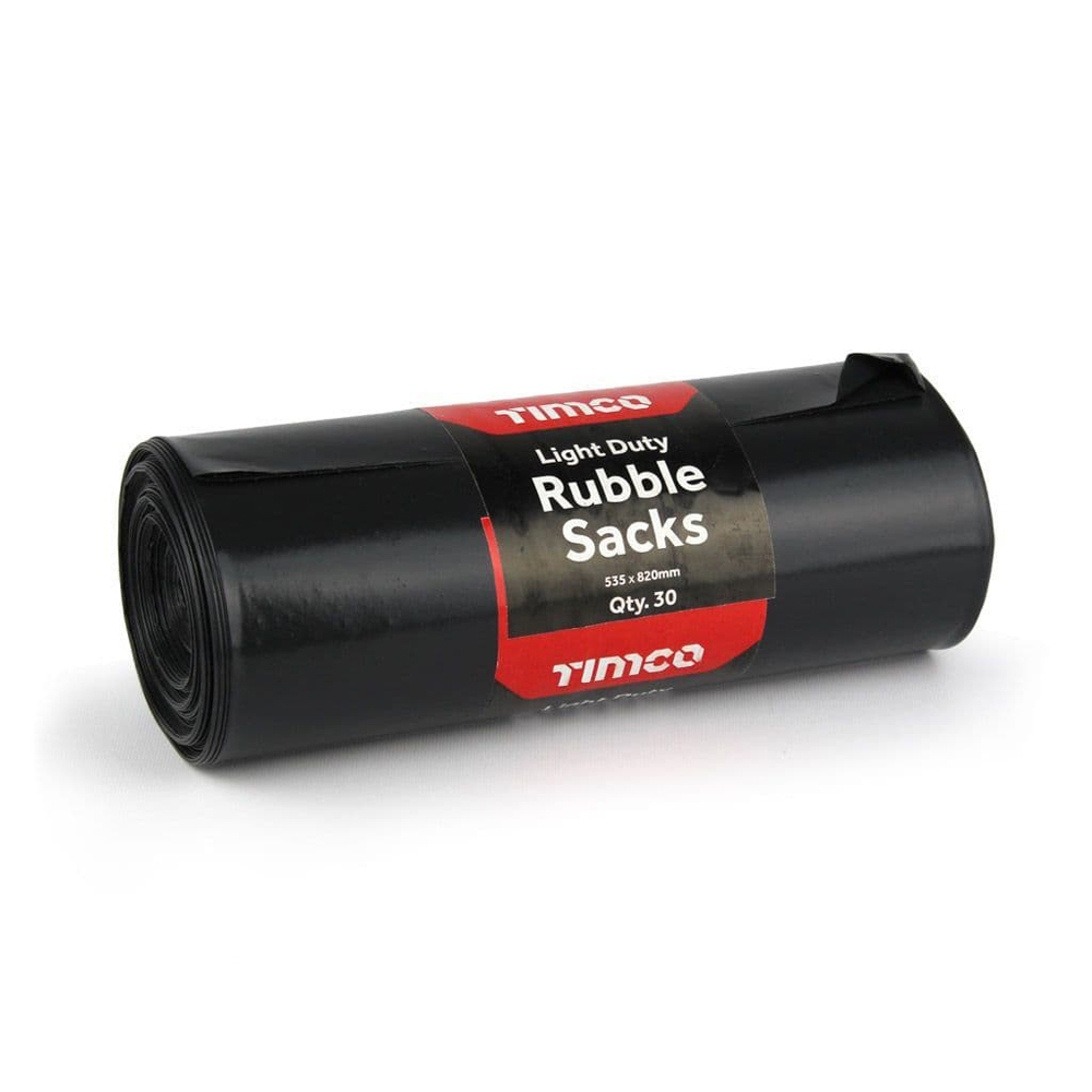 Rubble Sacks light duty Roll of 30