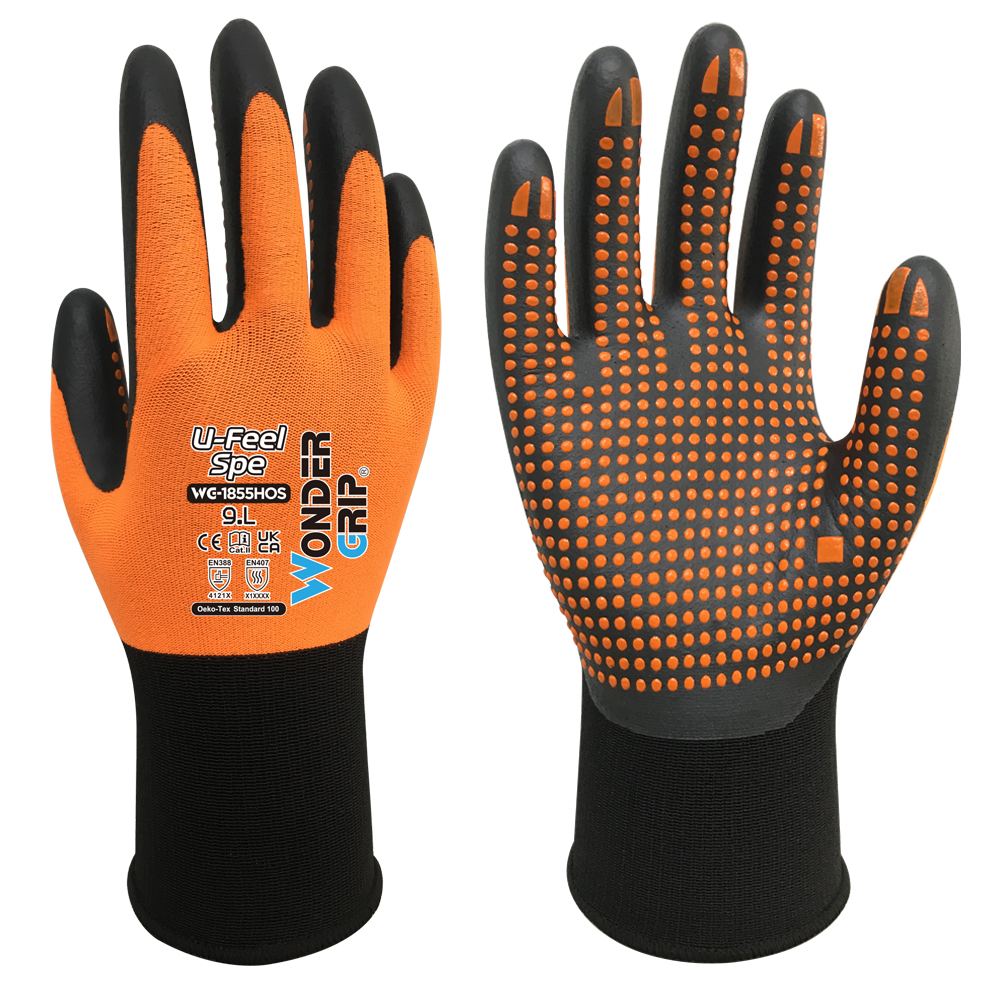 Wonder Grip U-Feel SPE Size 9 Work Gloves WG-1855HOS